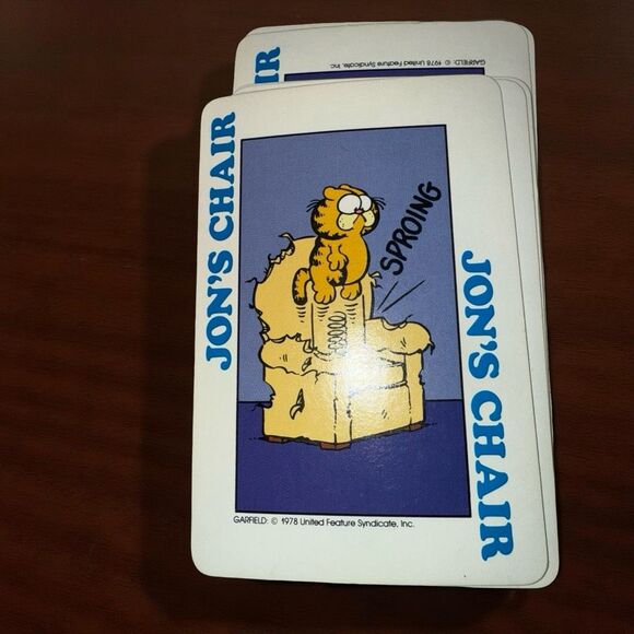 Vintage Parker Brothers Garfield Kids Card Game Complete - Picture 7 of 11